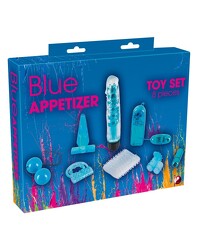 Blue Appetizer: Toy-Set, blau